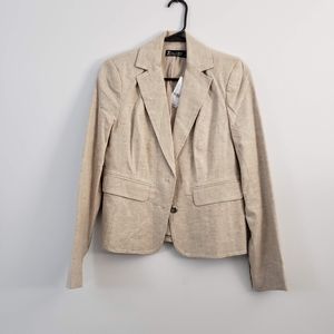 New York & company Beige blazer size 2